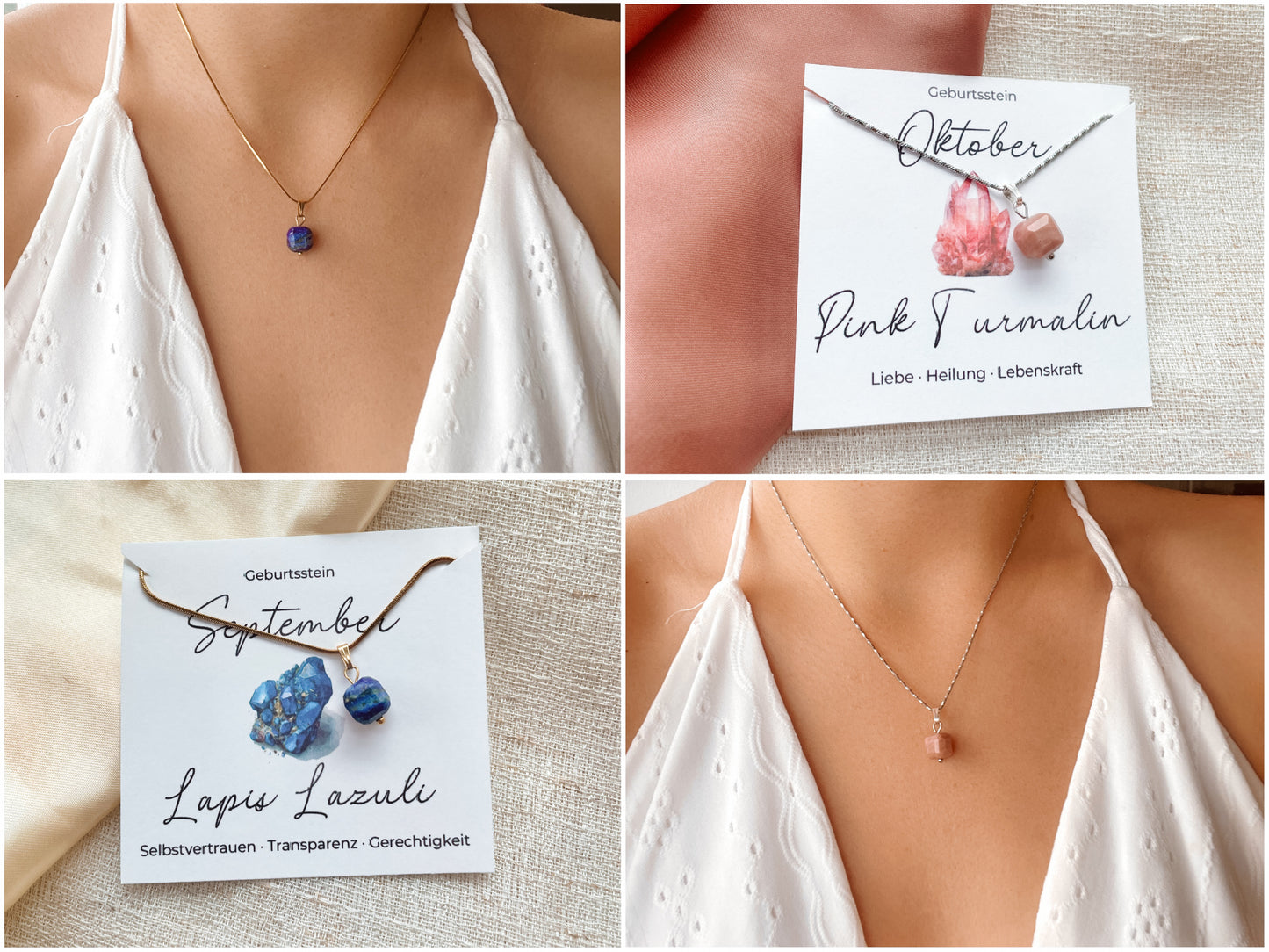 Geburtsstein Kette "BIRTHSTONE"