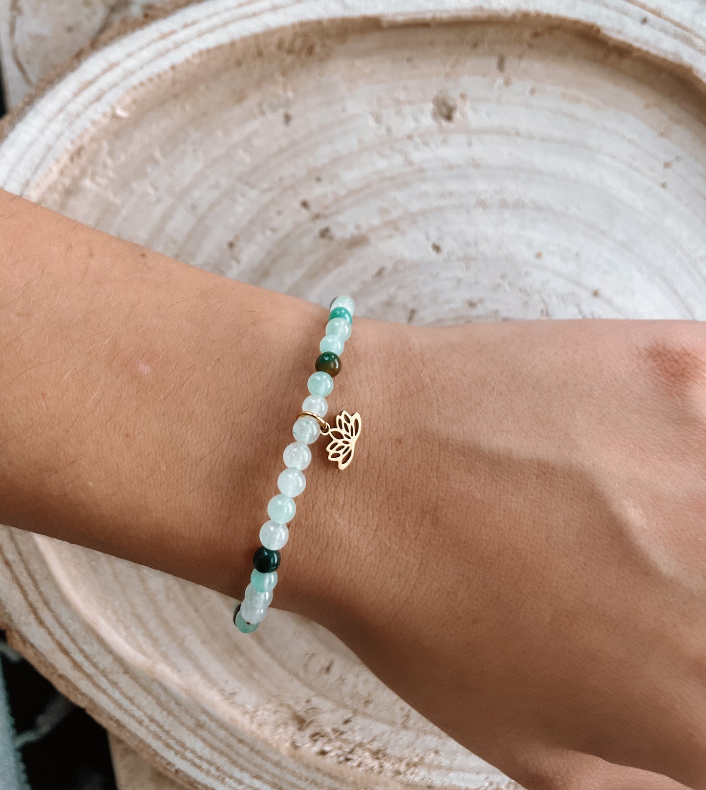 Armband "LOTUS" Aventurin