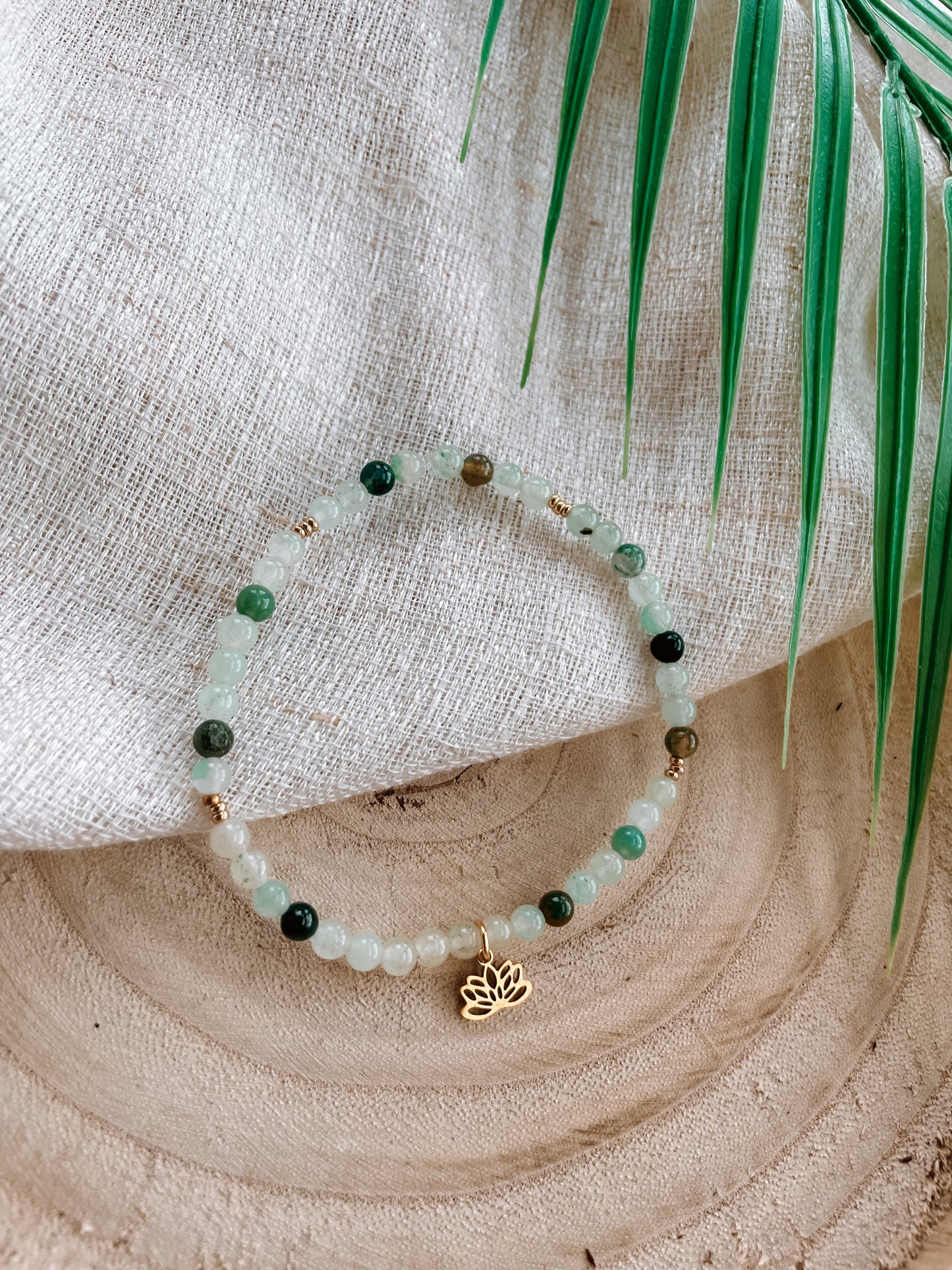 Armband "LOTUS" Aventurin