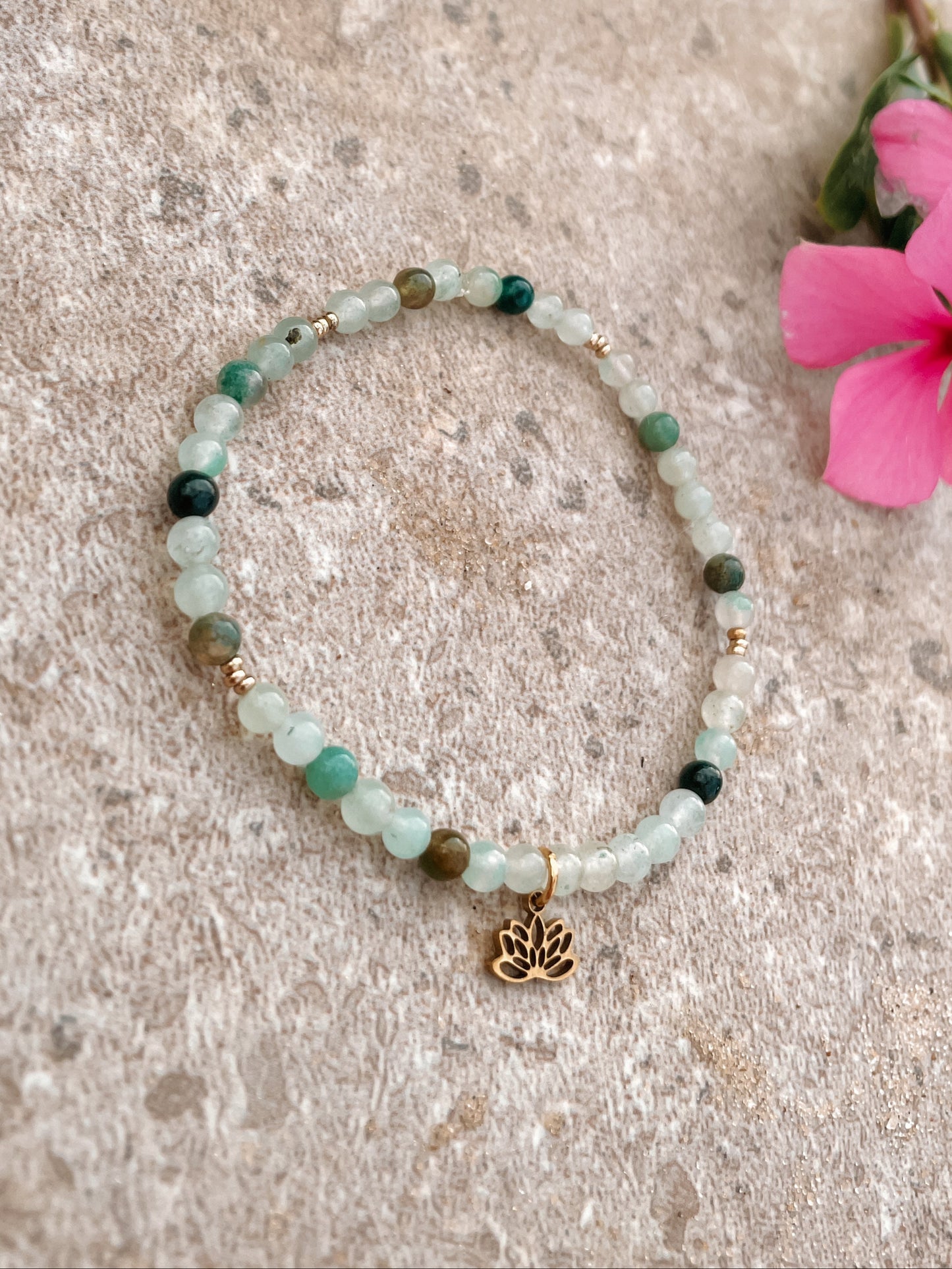 Armband "LOTUS" Aventurin