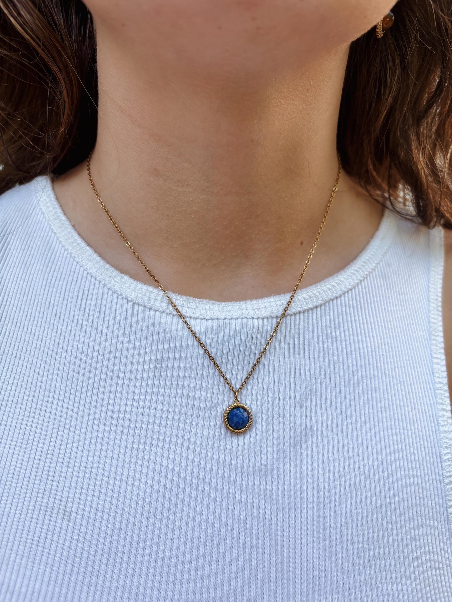 Lapis Lazuli Kette "VITA"