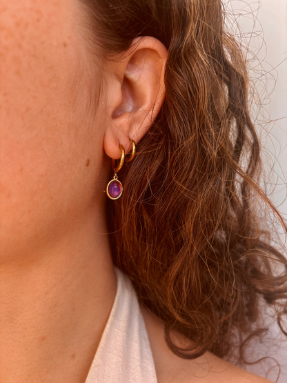 Amethyst Ohrringe "SOUL"