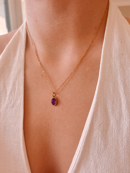 Amethyst Kette "SOUL"