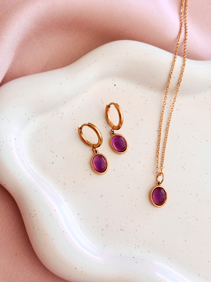 Amethyst Ohrringe "SOUL"