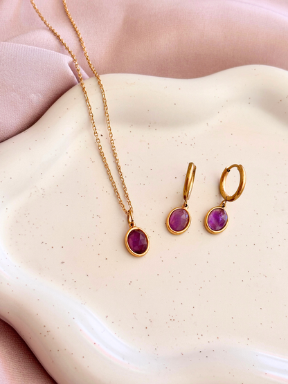 Amethyst Kette "SOUL"
