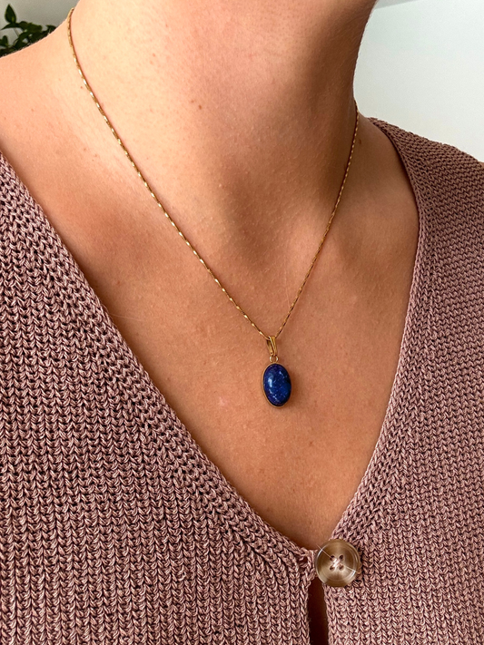 Lapislazuli Kette "TERRA"