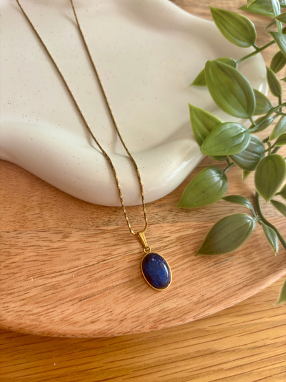 Lapislazuli Kette "TERRA"