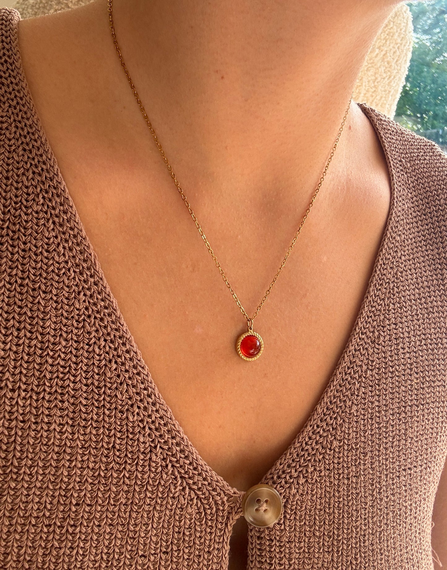 Karneol Ohrringe "VITA"