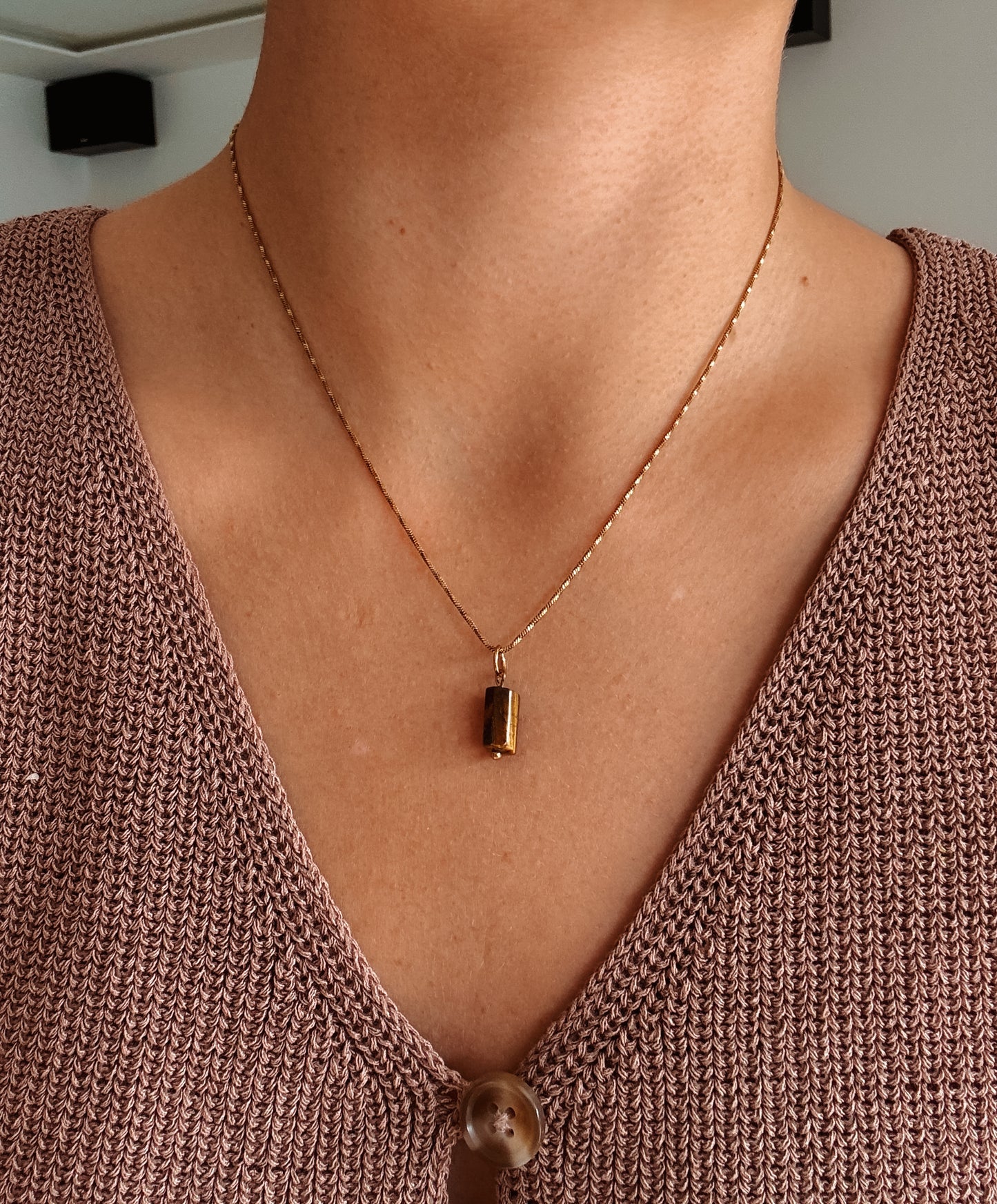 Tigerauge Ohrringe "LYRA"