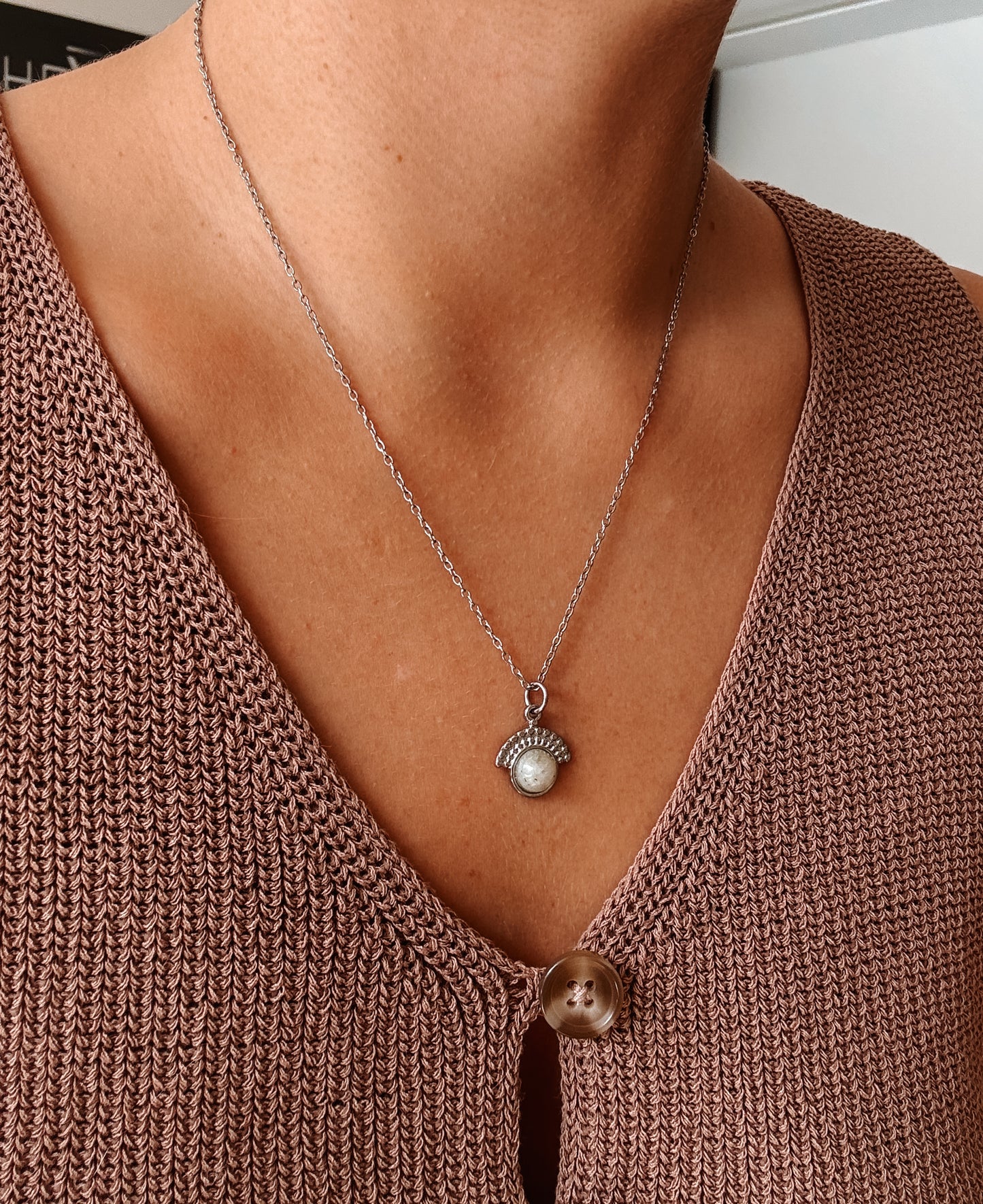 Labradorit Kette "SUNRISE"