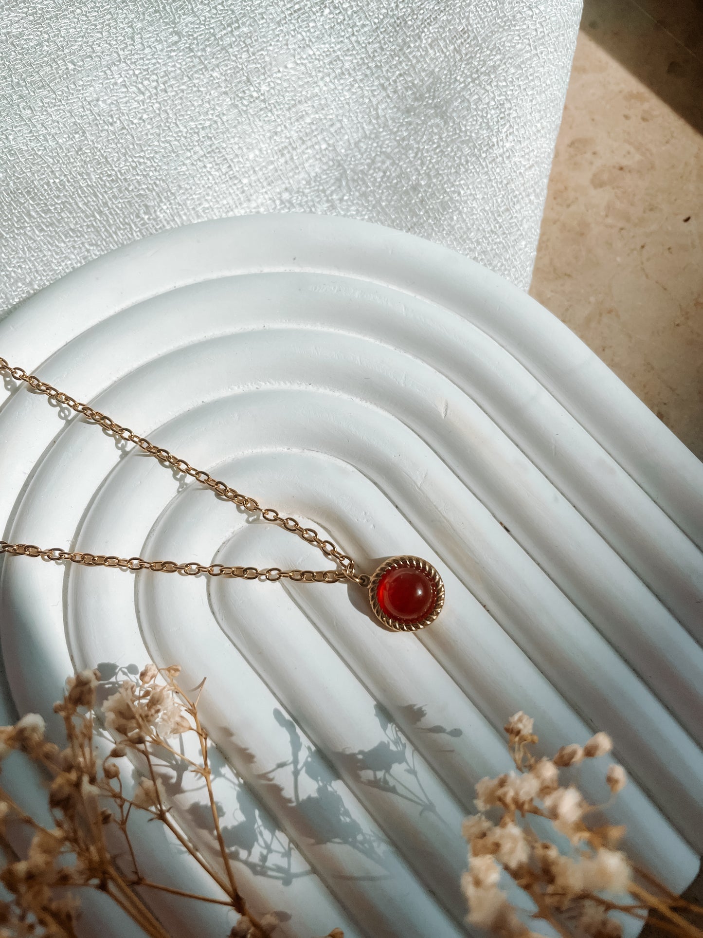 Karneol Kette "VITA"