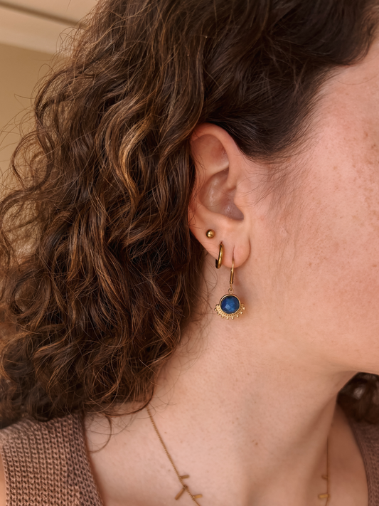 Lapislazuli Ohrringe "SOL"