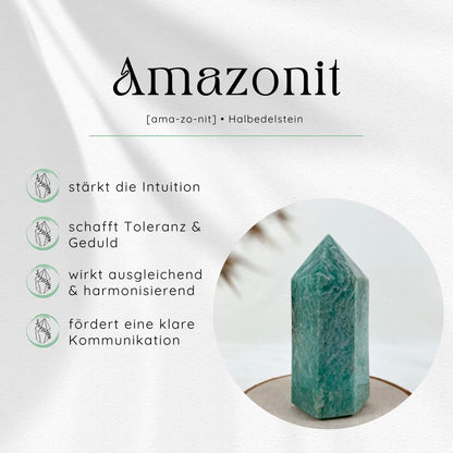 Creolen "ELARA" Amazonit