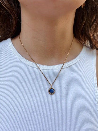 Lapis Lazuli Kette "VITA"