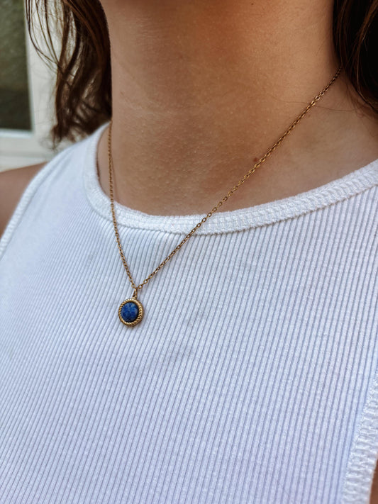Lapis Lazuli Kette "VITA"