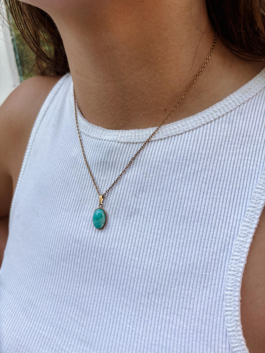 Amazonit Kette "TERRA"