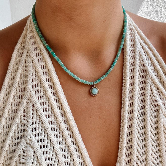 Amazonit Kette "KALEA"