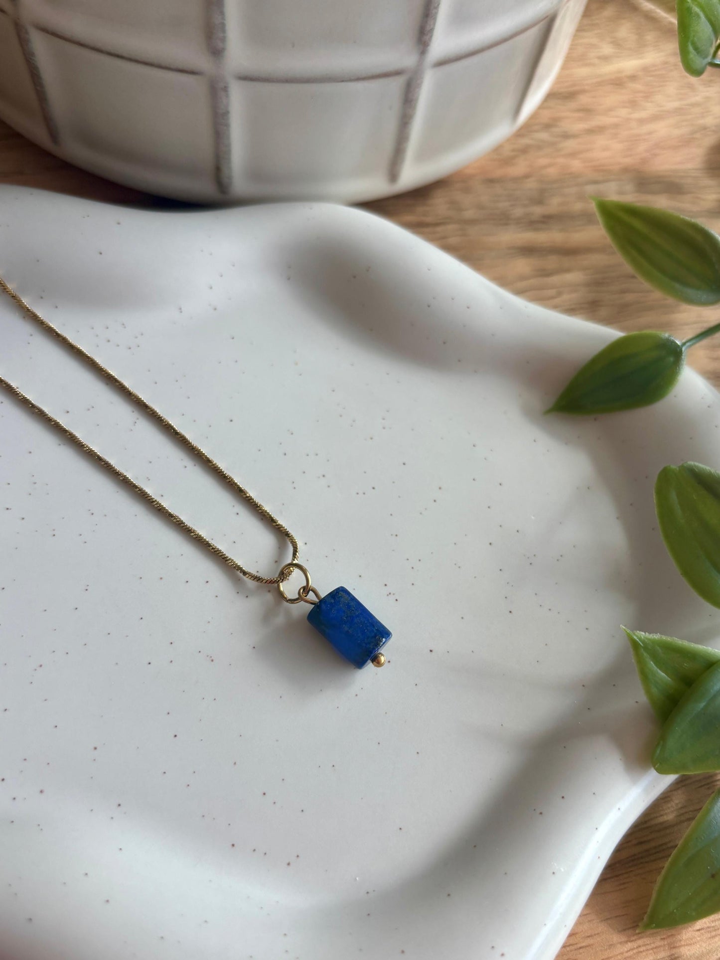 Lapislazuli Kette "LYRA"
