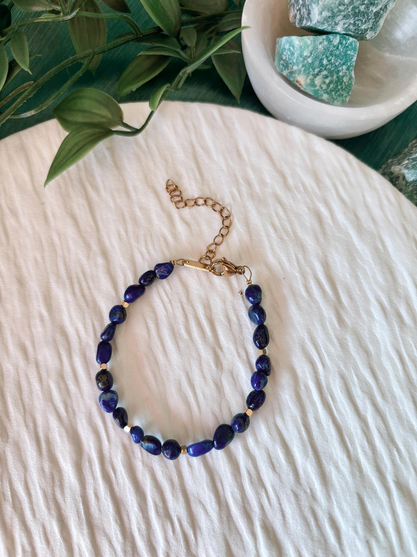 Lapislazuli Armband "PEARL"
