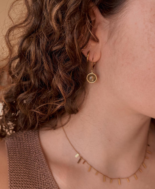 Labradorit Ohrringe "VITA"