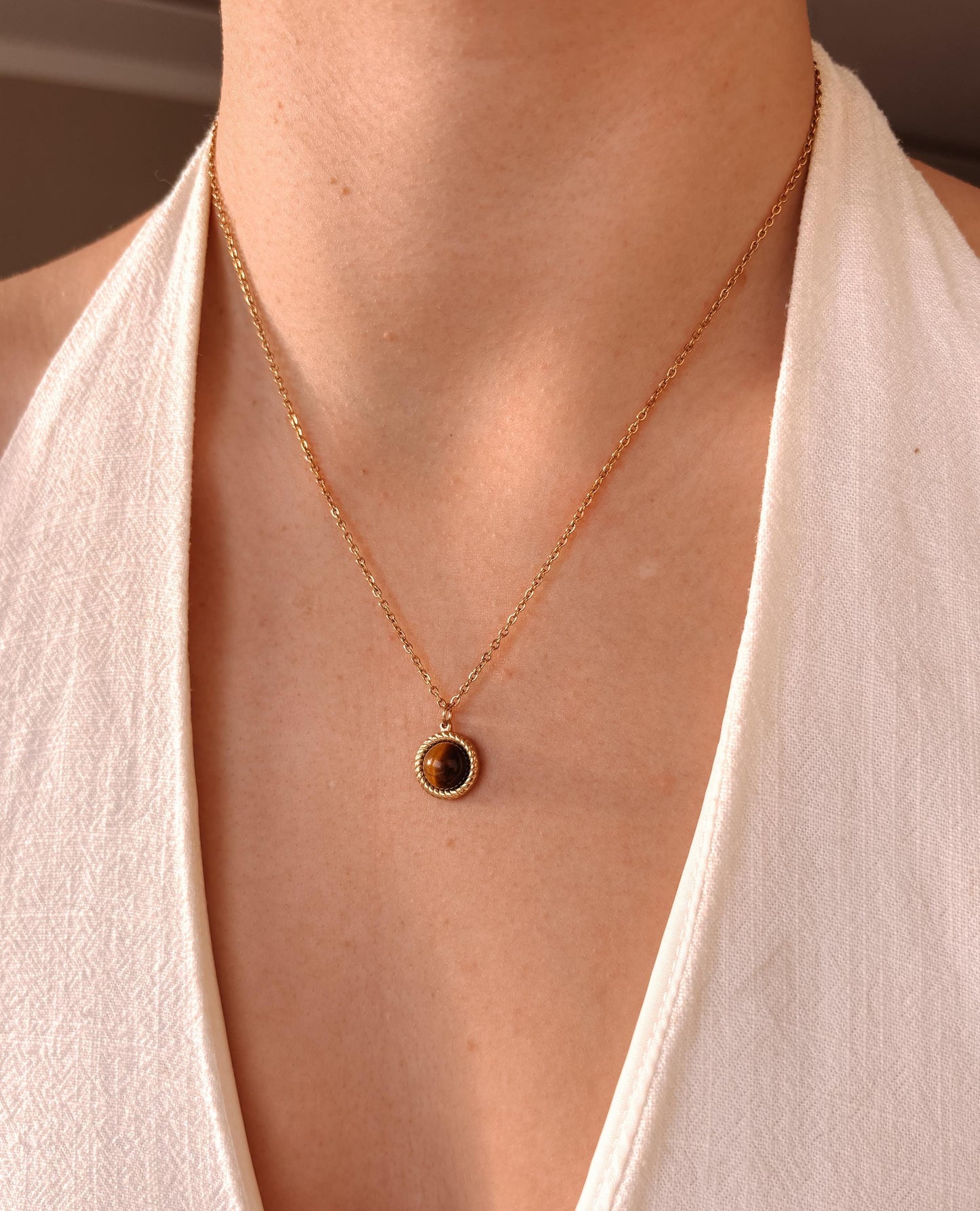 Tigerauge Kette "VITA"