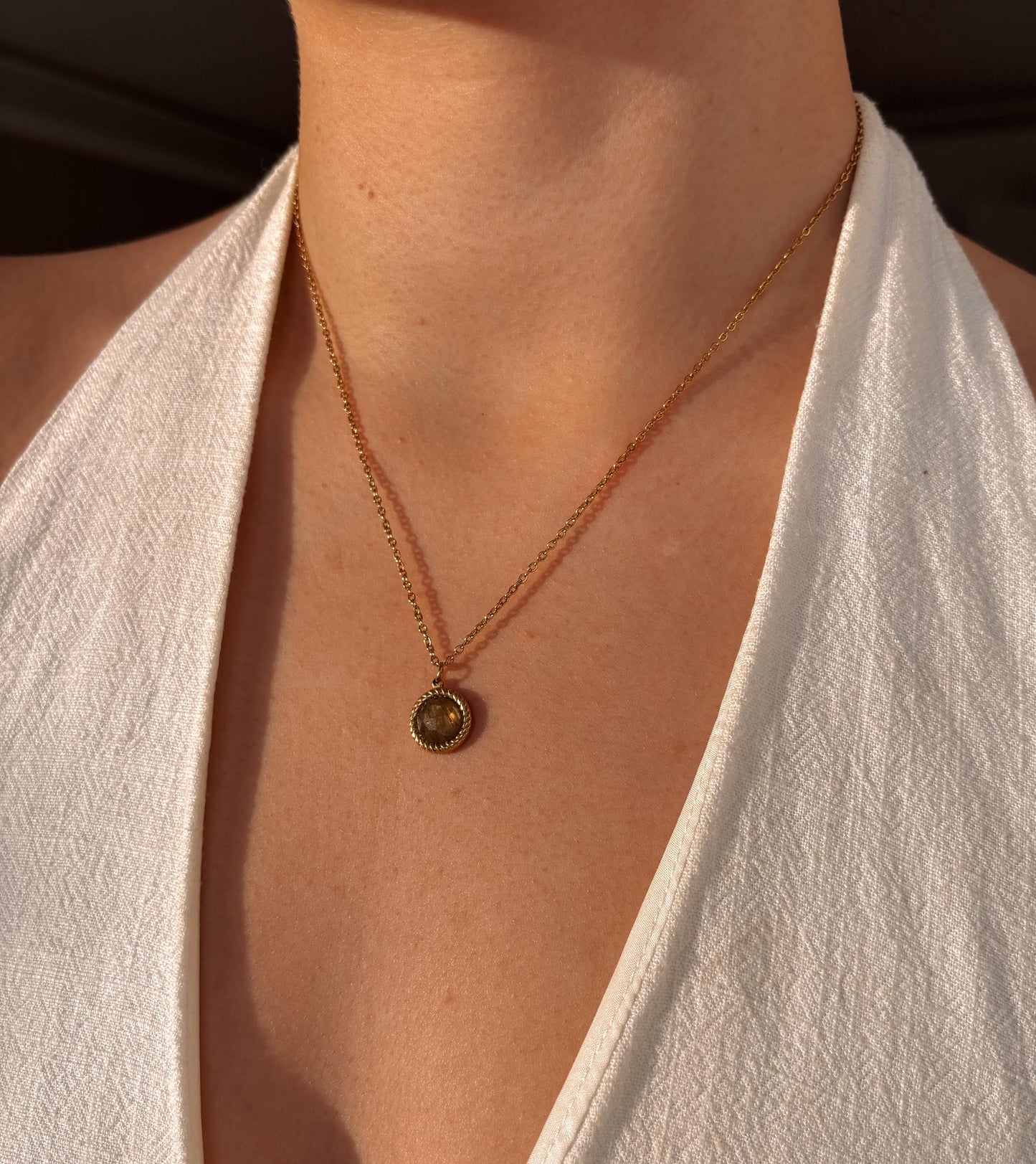 Labradorit Kette "VITA"