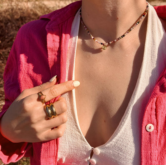Turmalin Kette "IVY"