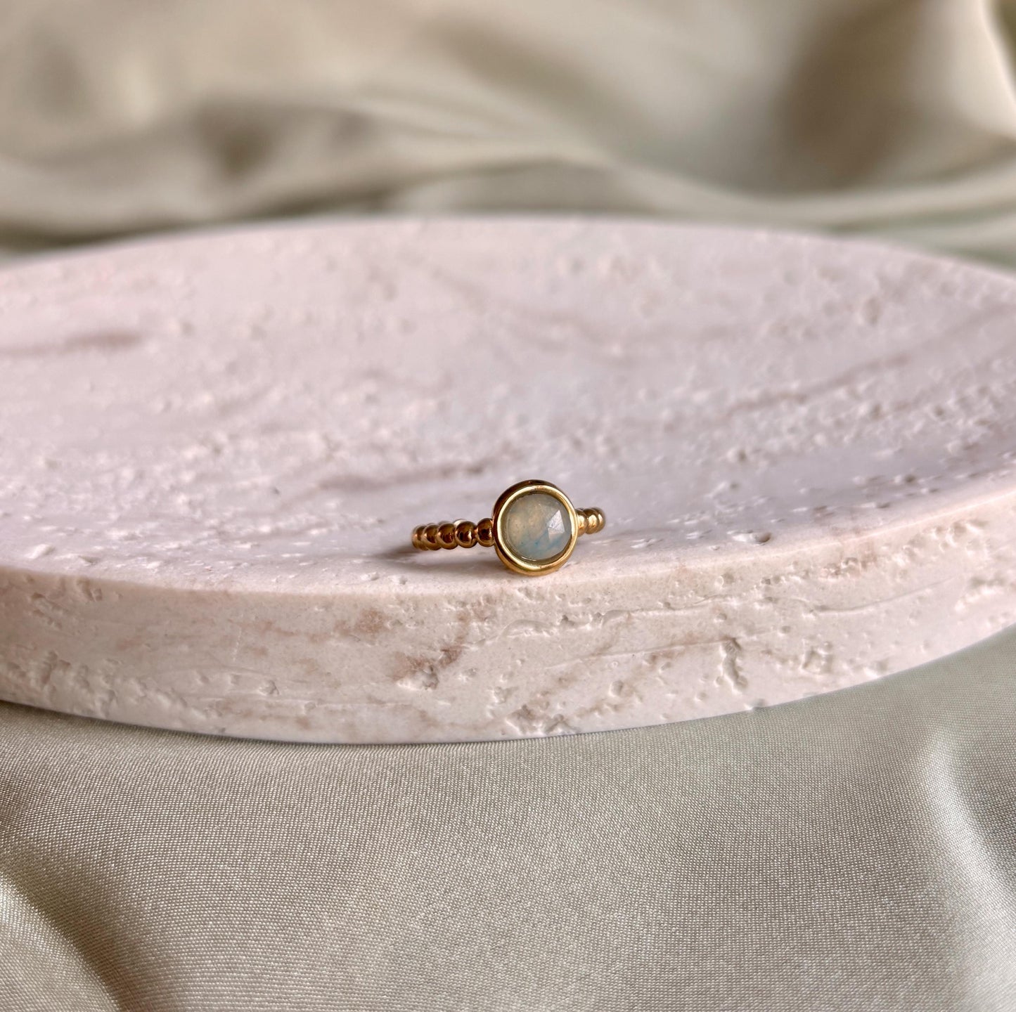 Aquamarin Ring "ELEA"