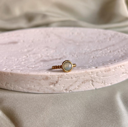 Aquamarin Ring "ELEA"