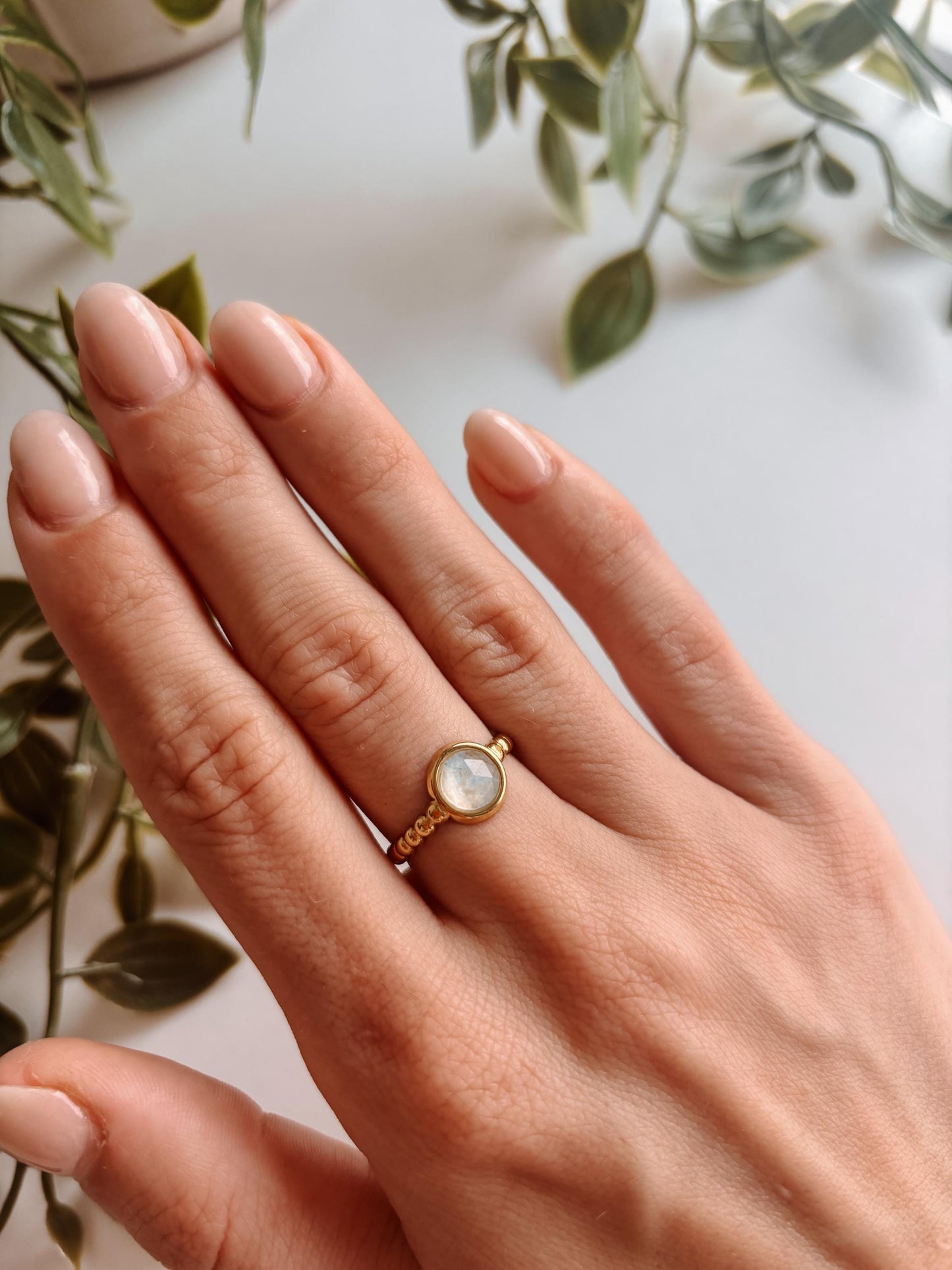 Aquamarin Ring "ELEA"