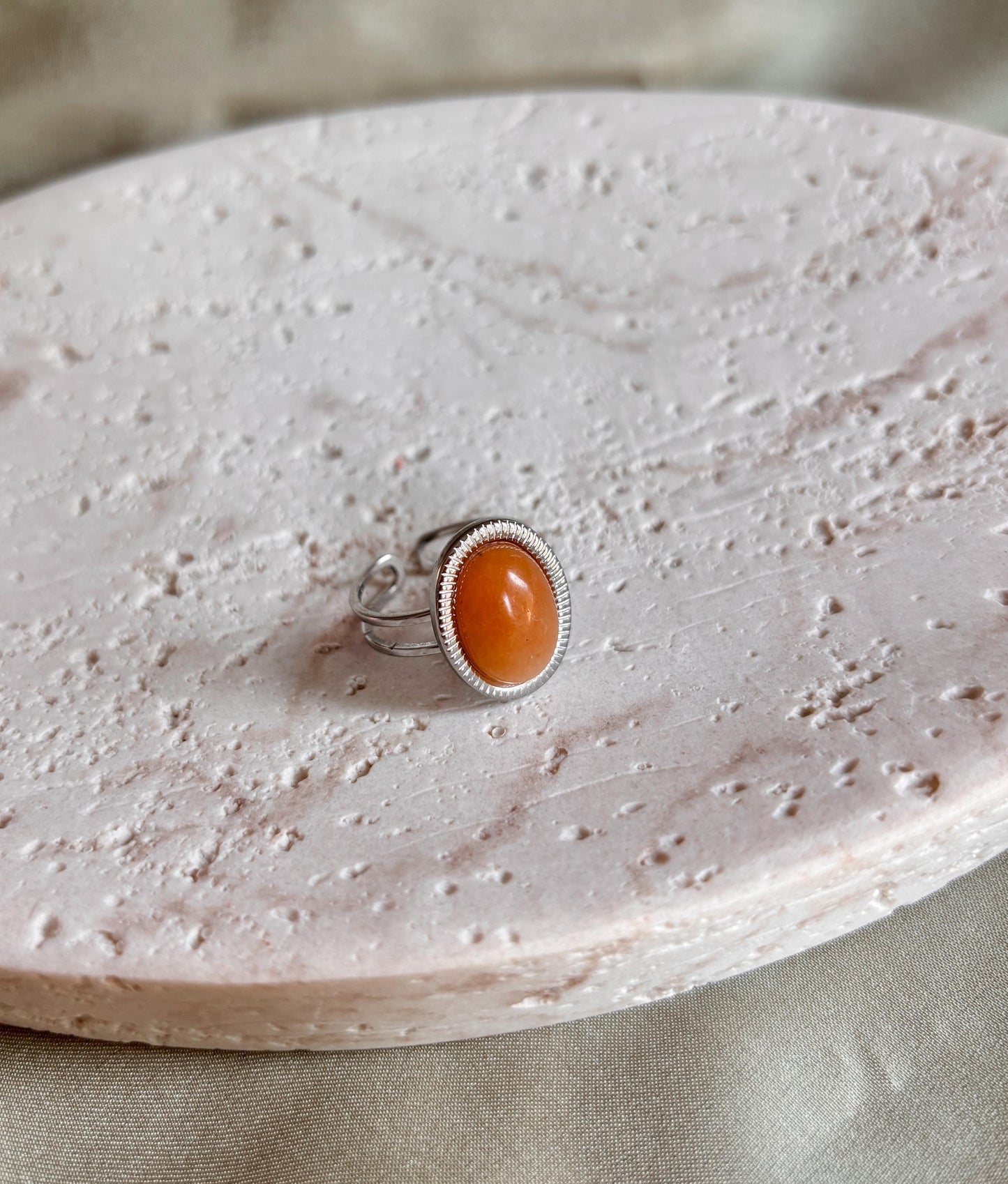 Karneol Ring "TERRA"