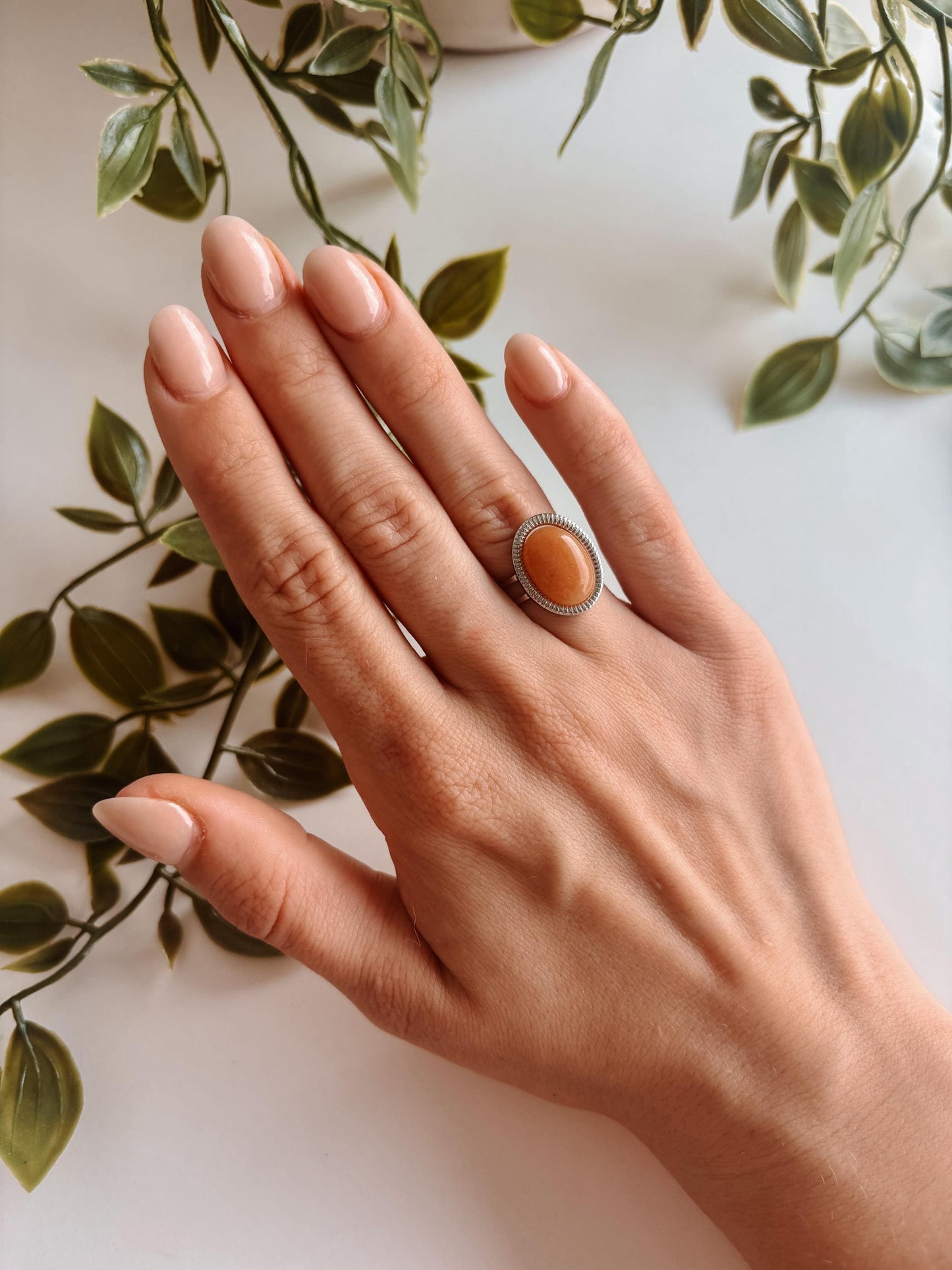 Karneol Ring "TERRA"