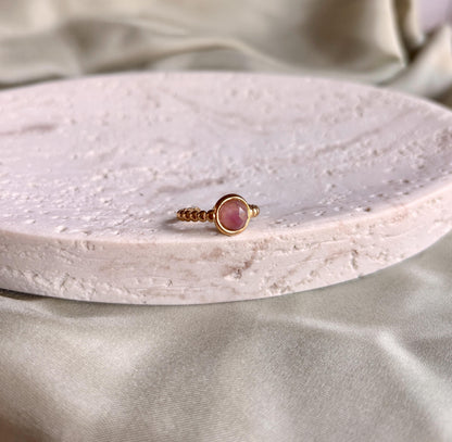 Amethyst Ring "ELEA"