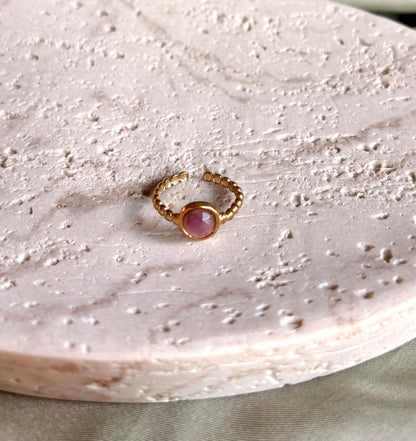 Amethyst Ring "ELEA"