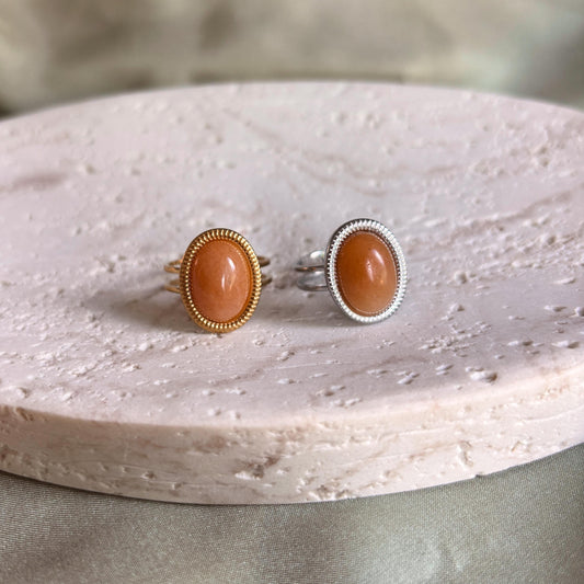 Karneol Ring "TERRA"